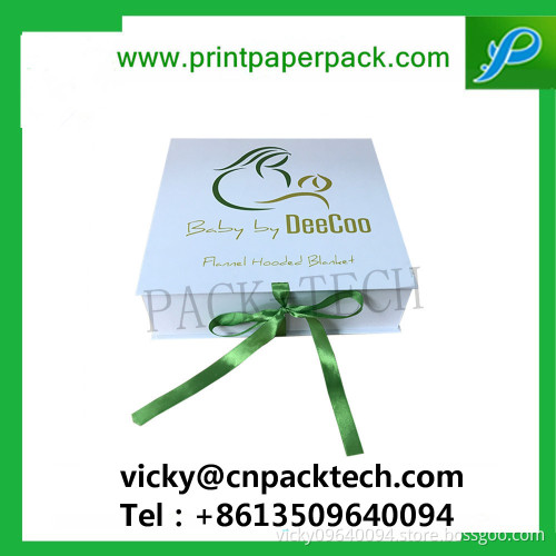 Customized Ribbon Foldable Jewelry / Chocolate/ Cosmetic/Candy Cardboard Christmas Gift Box